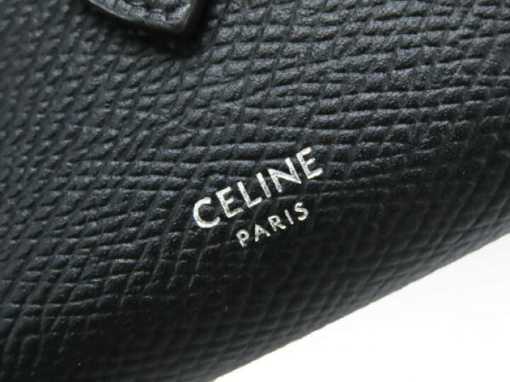 楽天市場】【ほぼ新品】セリーヌ CELINE ファインストラップウォレット 