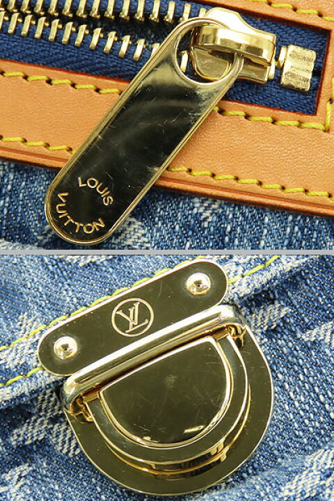 楽天市場】【超美品】ルイヴィトン LOUIS VUITTON モノグラム デニム 