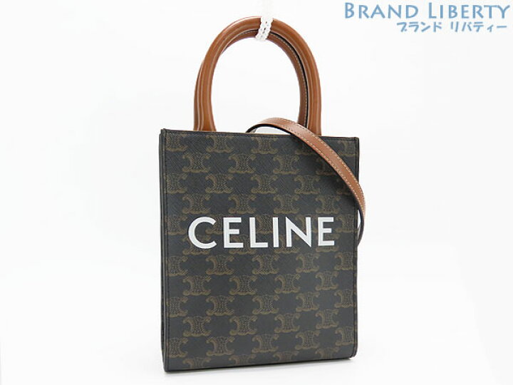 楽天市場】【外超美品】セリーヌ CELINE トリオンフ キャンバス MINI 