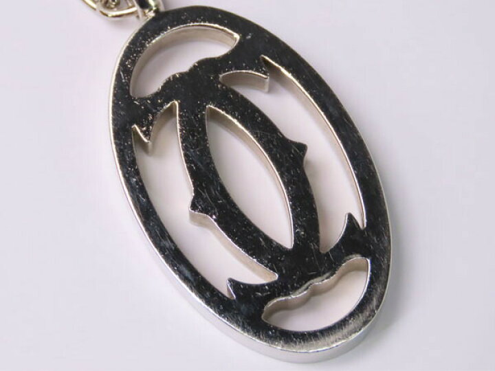 楽天市場】カルティエ Cartier 2Cロゴ チャーム キーリング  