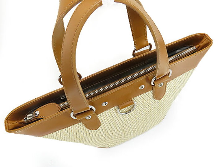 楽天市場】【美品】バーバリー BURBERRY ストローバッグ レザー トート 