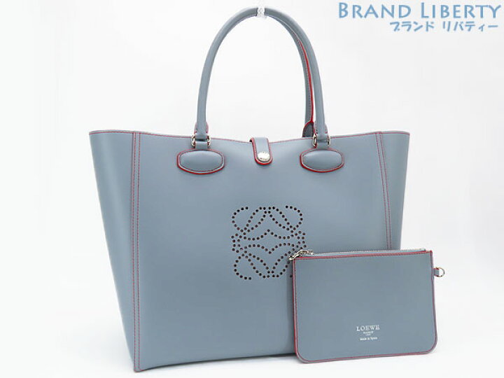 楽天市場】【ほぼ新品】ロエベ LOEWE アナグラム レオ バッグ 