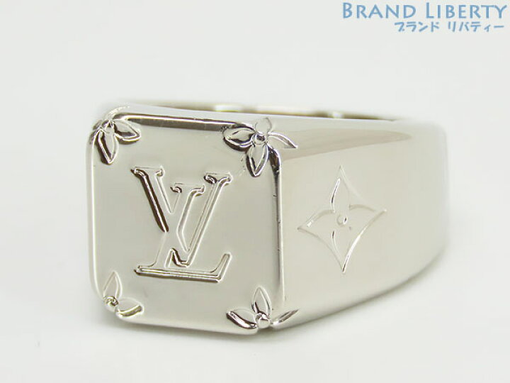 楽天市場】【美品】ルイヴィトン LOUIS VUITTON シグネットリング  