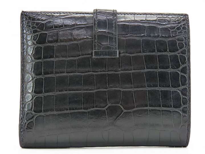 楽天市場】【美品】エルメス HERMES ベアンコンパクト アリゲーター 