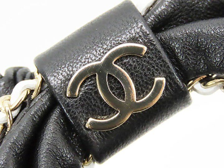 楽天市場】【未使用】シャネル CHANEL リボン ココマーク チェーン 