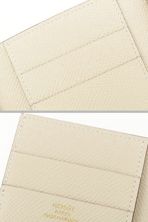 楽天市場】【新品同様】エルメス HERMES ベアン コンビネ 三つ折り財布 