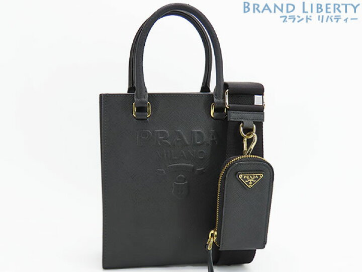 楽天市場】【超美品】プラダ PRADA サフィアーノ スモール トート  