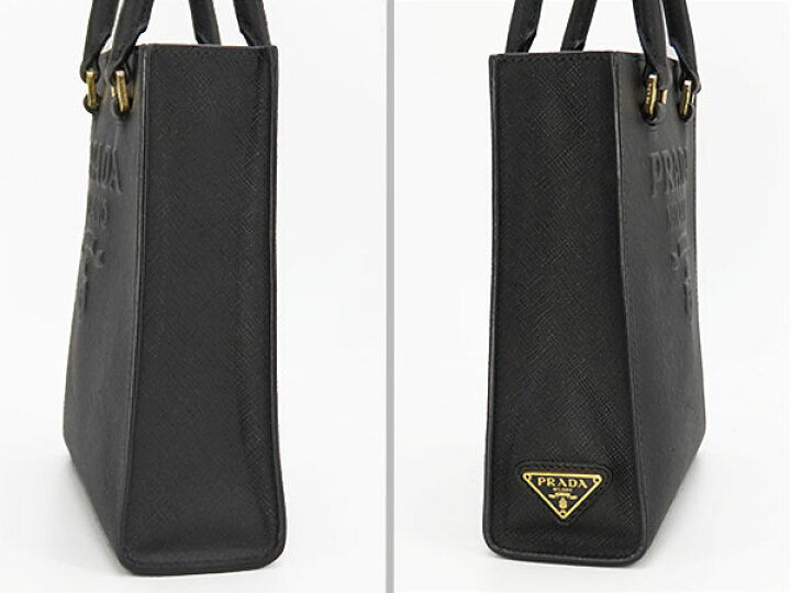 楽天市場】【超美品】プラダ PRADA サフィアーノ スモール トート 