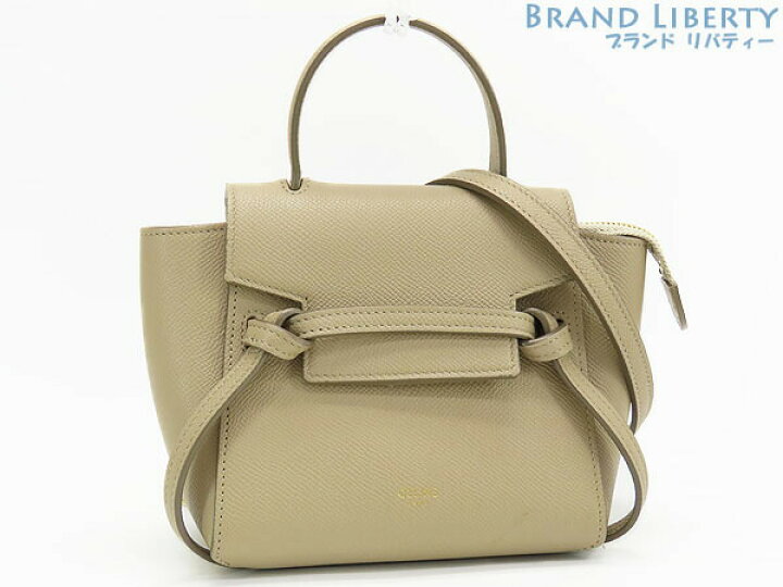 楽天市場】【美品】セリーヌ CELINE ピコ ベルトバッグ 2WAY ミニ  