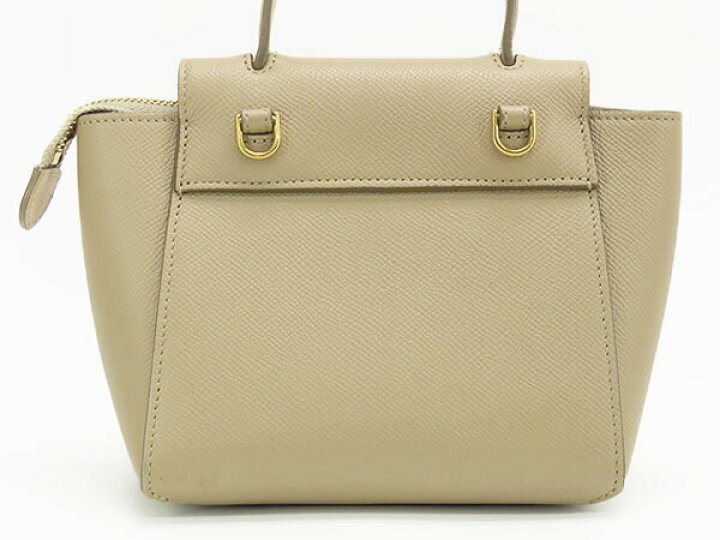 楽天市場】【美品】セリーヌ CELINE ピコ ベルトバッグ 2WAY ミニ 