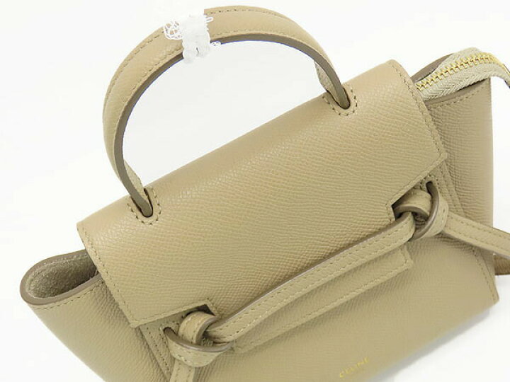 楽天市場】【美品】セリーヌ CELINE ピコ ベルトバッグ 2WAY ミニ 
