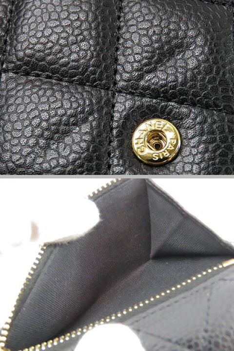 楽天市場】【美品】シャネル CHANEL ココマーク マトラッセ キャビア  