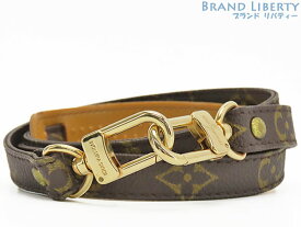 【新品同様】ルイヴィトン　LOUIS VUITTON　モノグラム　ショルダーストラップ　調節不可　ダークブラウン　【中古】