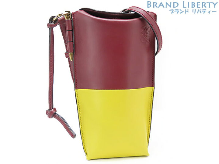 楽天市場】【ほぼ新品】ロエベ LOEWE ゲートポケット バイカラー 