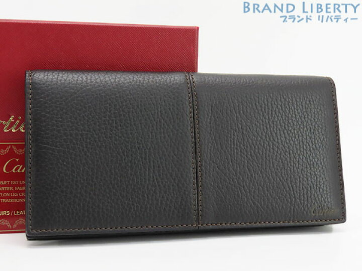 楽天市場】【レア新古品】カルティエ Cartier サドルステッチ ロング 