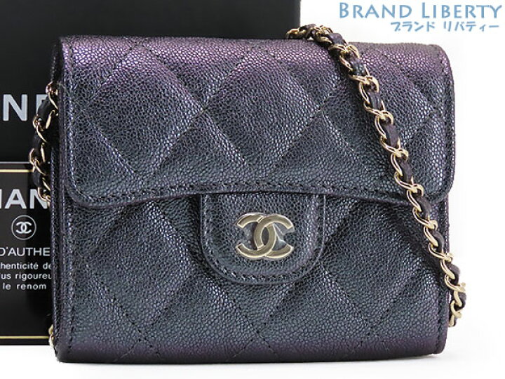 楽天市場】【新古品】シャネル CHANEL マトラッセ ココマーク キャビア  