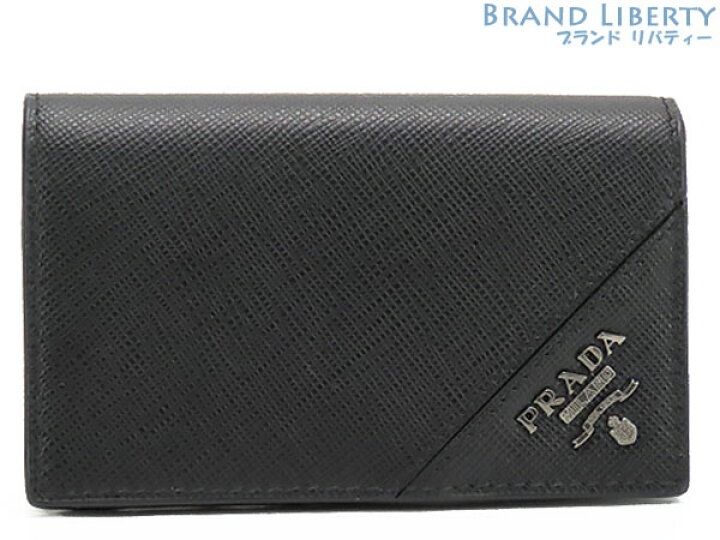 楽天市場】【超美品】プラダ PRADA サフィアーノ メタル カードケース 