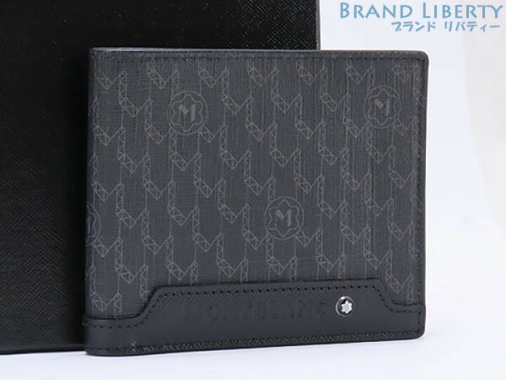 楽天市場】【新古品】モンブラン MONT BLANC シグネチャー 二つ折り  