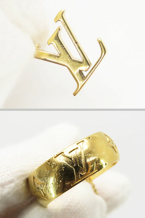 楽天市場】ルイヴィトン LOUIS VUITTON リングネックレス モノグラム 