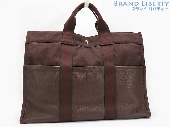楽天市場】【美品】エルメス HERMES フールトゥMM ハーフレザー トート  