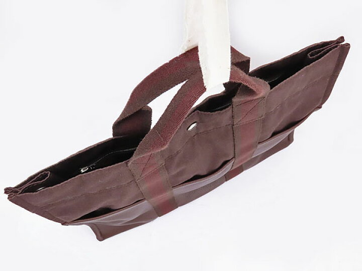 楽天市場】【美品】エルメス HERMES フールトゥMM ハーフレザー トート 