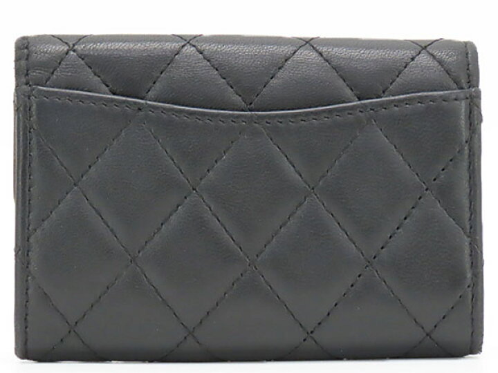 楽天市場】シャネル CHANEL マトラッセ ラムスキン ココマーク 4連キー  