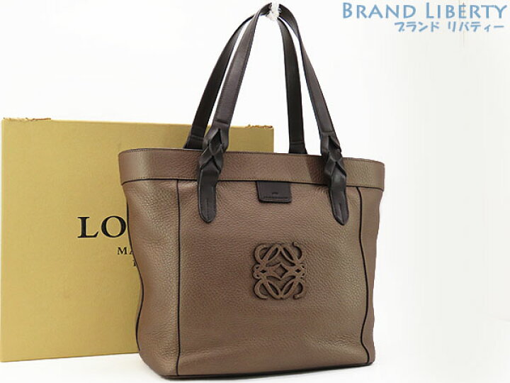 楽天市場】【美品】ロエベ LOEWE アナグラム フスタ トートバッグ 