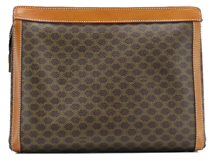 楽天市場】【美品】セリーヌ CELINE ヴィンテージ マカダム セカンド 