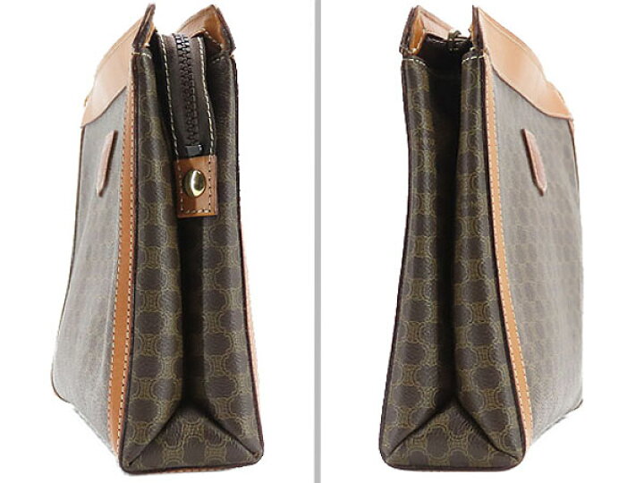 楽天市場】【美品】セリーヌ CELINE ヴィンテージ マカダム セカンド 