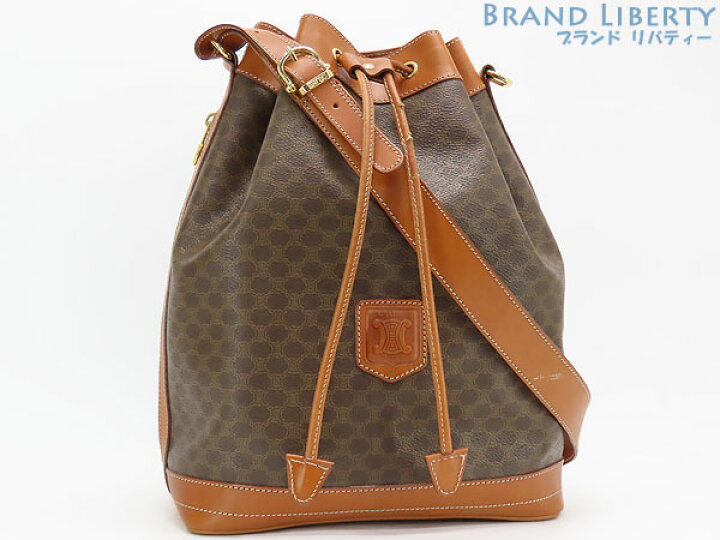 楽天市場】【美品】セリーヌ CELINE ヴィンテージ マカダム バケツ  