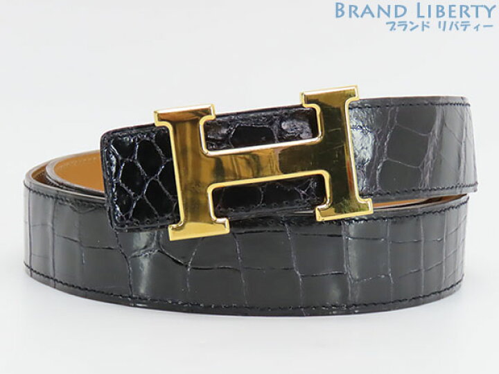 HERMES エルメス ベルト ポロサス クロコダイル（楽天市場】【レア美品  