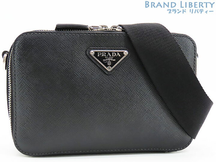 楽天市場】【超美品】プラダ PRADA ブリック サフィアーノレザーバッグ  