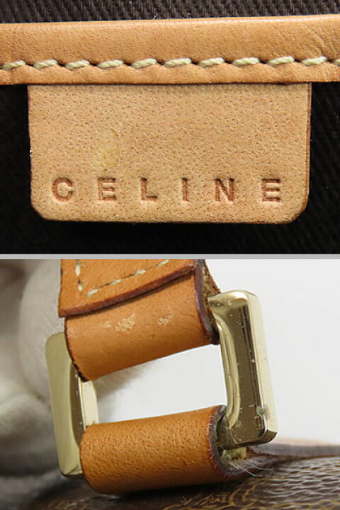 楽天市場】【美品】セリーヌ CELINE ヴィンテージ マカダム ミニ 