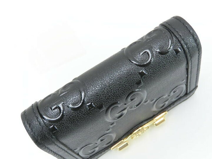 楽天市場】【レア新品同様】グッチ GUCCI GGエンボス レザー カード  