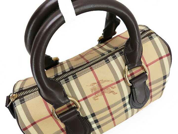 楽天市場】【超美品】バーバリー BURBERRY ヘイマーケットチェック 