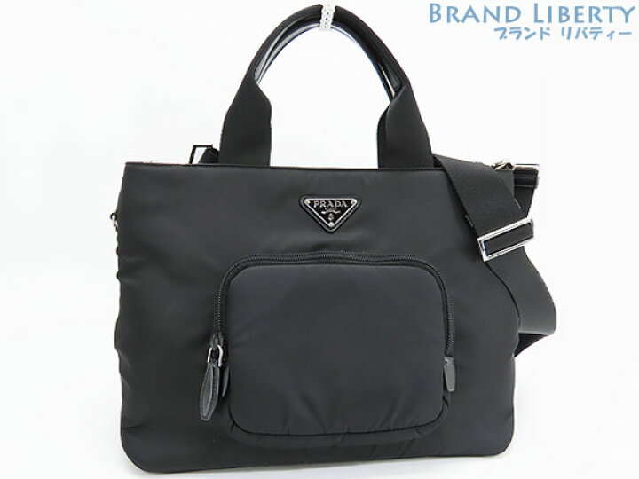 楽天市場】【美品】プラダ PRADA パデッド ナイロン 2WAY ハンドバッグ  