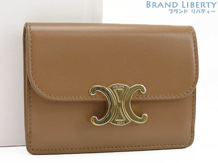 楽天市場】【新古品】セリーヌ CELINE トリオンフ フラップ付き カード  