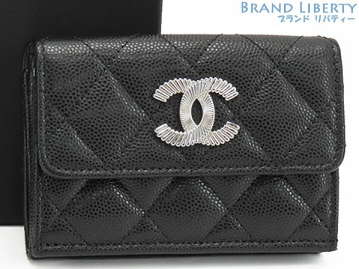 楽天市場】【新古品】シャネル CHANEL マトラッセ ココマーク キャビア 