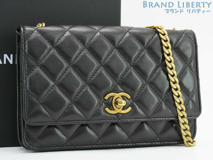 楽天市場】【美品】シャネル CHANEL マトラッセ ココマーク ラムスキン  