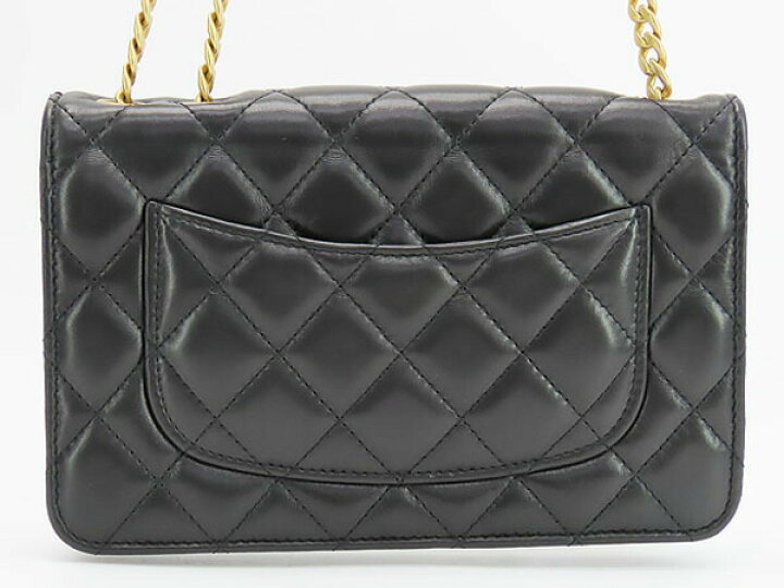 楽天市場】【美品】シャネル CHANEL マトラッセ ココマーク ラムスキン  