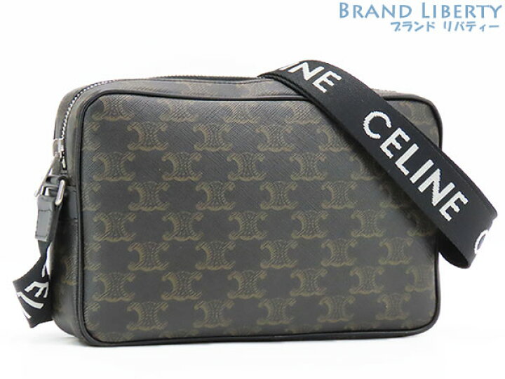 楽天市場】【新品同様】セリーヌ CELINE トリオンフ ミディアム 