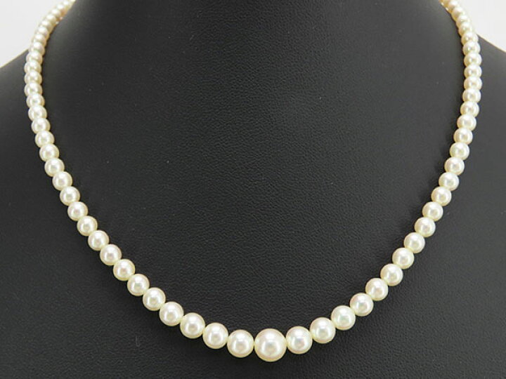楽天市場】【超美品】ミキモト MIKIMOTO ベビー パール ネックレス 95 