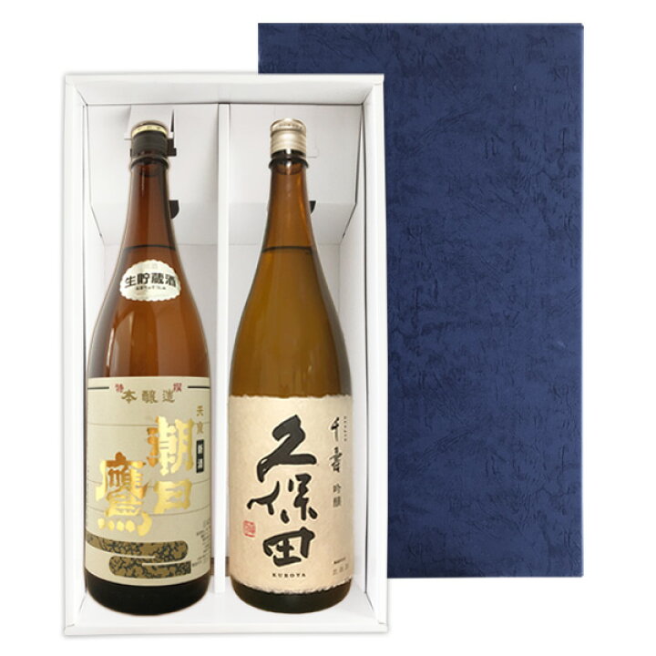 楽天市場】朝日鷹 特撰本醸造・久保田〔千寿〕（1800ml×2）〔ギフト箱E 