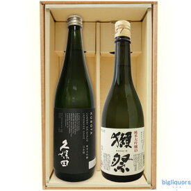 久保田　純米大吟醸＋獺祭45　純米大吟醸（720ml×2）〔ギフト箱K付〕【□】【冷1】