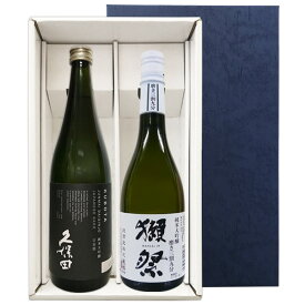 久保田　純米大吟醸＋獺祭39磨き三割九分　純米大吟醸（720ml×2）〔ギフト箱K付〕【□】【冷1】