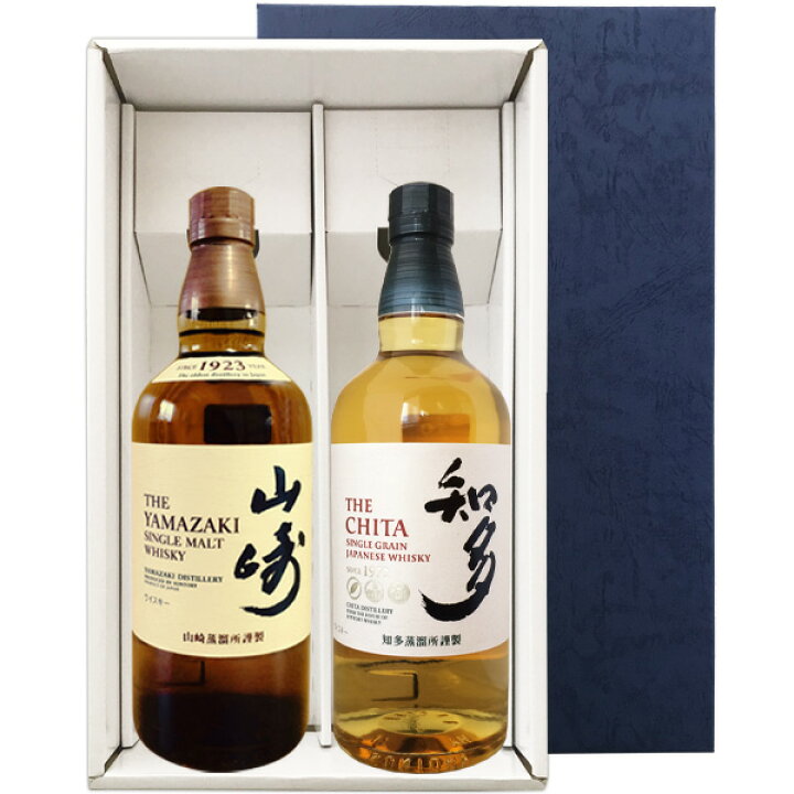 楽天市場】サントリー 山崎 シングルモルト NV ・ 知多（700ml×2  