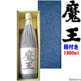 魔王 25度 1800ml　【かぶせ紙箱B入り】【□】