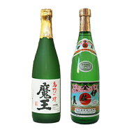 魔王／伊佐美〔箱なし〕〔720ml×2〕【常温便】　秋ギフト・退職祝い・おすすめ・飲み比べセット・芋焼酎・