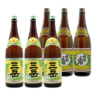 三岳+白玉の露◆1800ml各3本計6本セット◆≪包装のし不可≫【送料無料】【常温便限定】芋焼酎『さんさん…