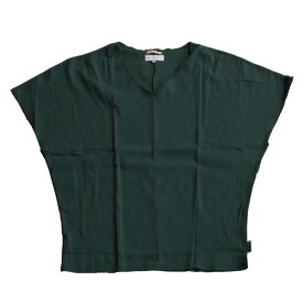 [SOU・SOU]高島縮 袖なしジバン／深緑色（しんりょくしょく）【SOU・SOU阿波おどりStyle】